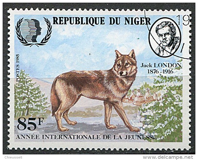 (cl 6 - P.38) Niger Ob  N° 666 (ref. Michel Au Dos) -  Loup  - - Niger (1960-...)