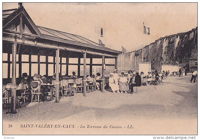 76 -- Seine Maritime -- Saint-Valéry-en-Caux -- La Terrasse Du Casino - Saint Valery En Caux