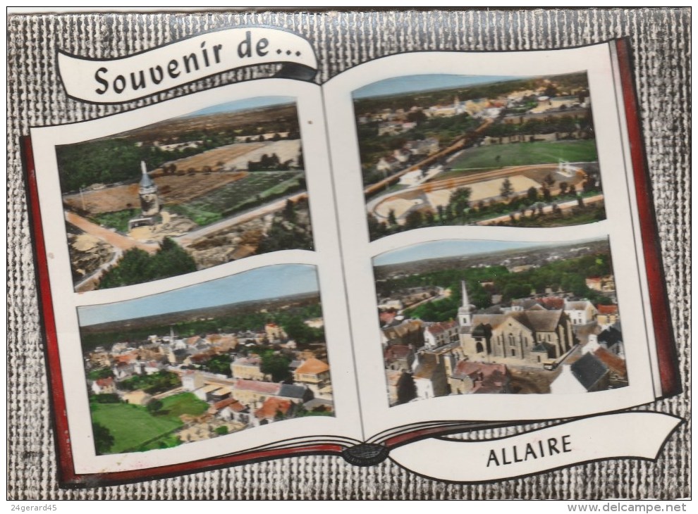 CPSM ALLAIRE (Morbihan) - Souvenir De.....4 Vues - Allaire