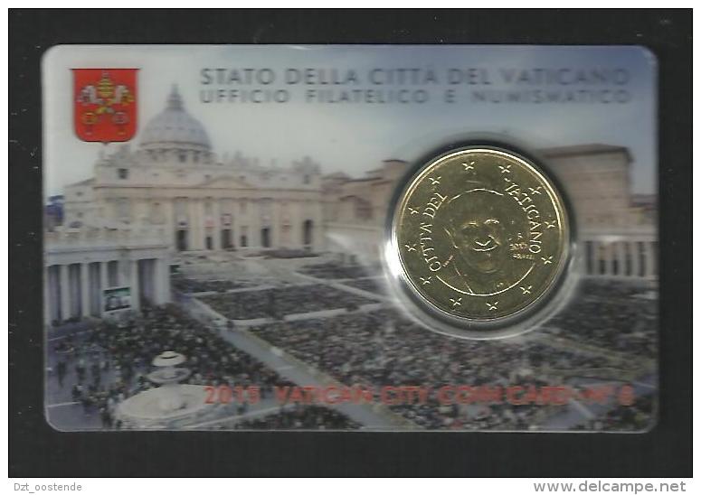 VATIKAAN 0.50 EURO IN COIN CARD 2015 - Vatican