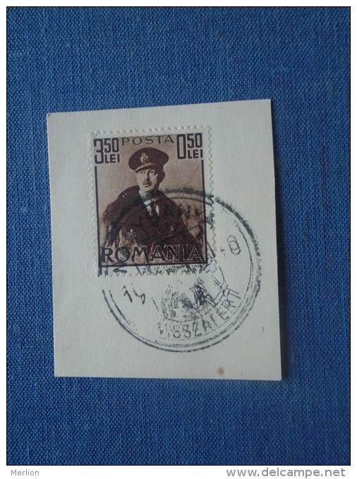 Hungary  Nagybánya Baia Mare  Visszatért  Handstamp On Romanian  Stamp  1940  S0471.9 - Lokale Uitgaven