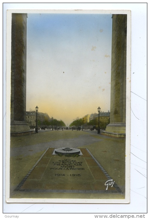 Paris Et Ses Merveilles : Le Tombeau Du Soldat Inconnu (n°25 Leconte) Arc De Triomphe De L'Etoile - Arc De Triomphe