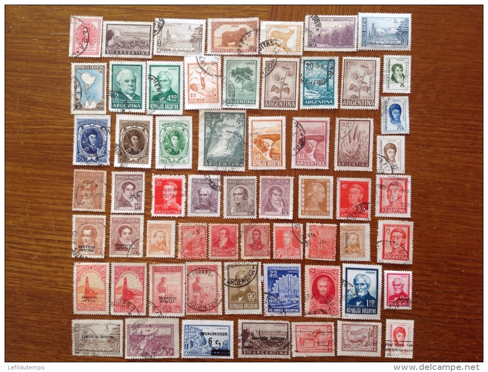 Lot De 60 Timbres Obliteres Idéal Pour Un Début De Collection - Collections, Lots & Séries