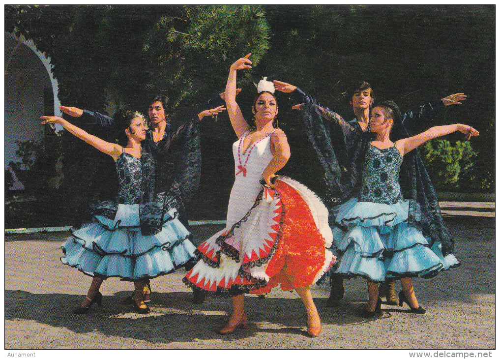 España--Gerona--1974--Folklore Español--Ballet De "Pepita Ibars"..Fechador--a, Coulommiers, Francia - Vestuarios