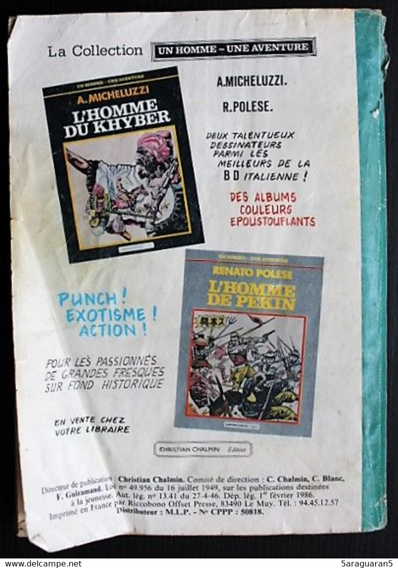 BD PETIT FORMAT - PIRATES - 112 - Les Partisans : Raid Impossible - 1986 Mon Journal - Piraten