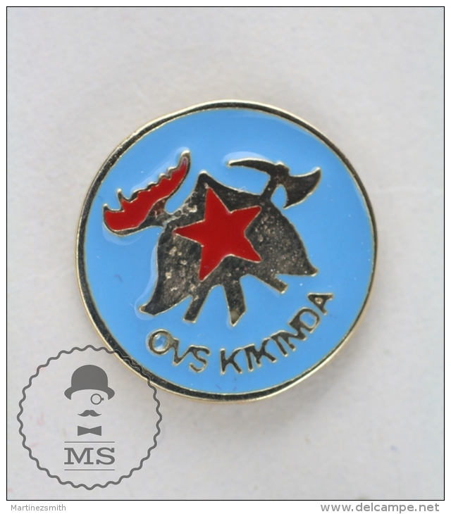 Sapeurs Pompiers / Fireman Firefighter - OVS Kikinda Serbian Fire Department - Pin Badge #PLS - Firemen