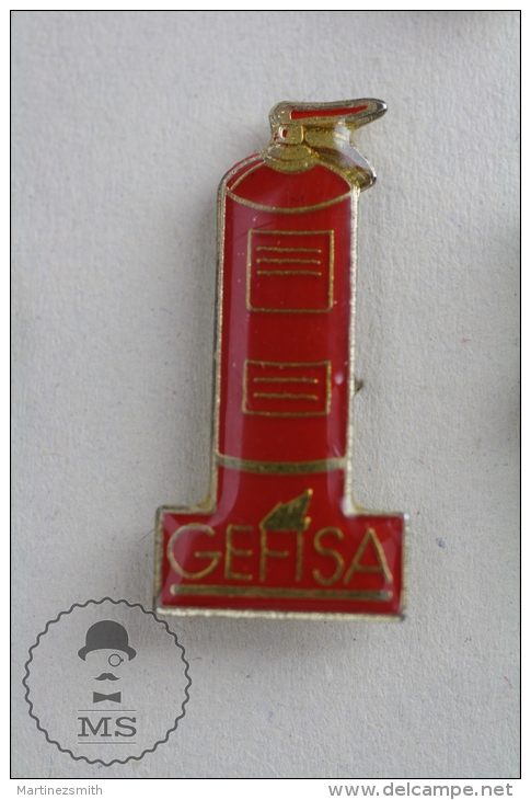 Extinguishers GEFISA - Sapeurs Pompiers - Fireman Firefighters - Pin Badge #PLS - Bomberos