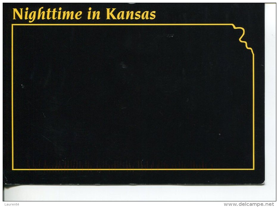 (M+S 101) USA - Carte Noire - La Nuit - T Night - Black Card - Kansas - Other & Unclassified