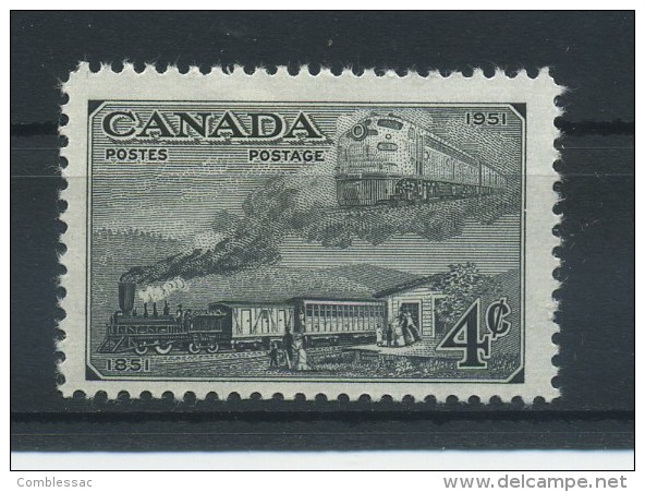 CANADA   1951   Canadian  Stamp  Centenary     4c  Black      MH - Neufs