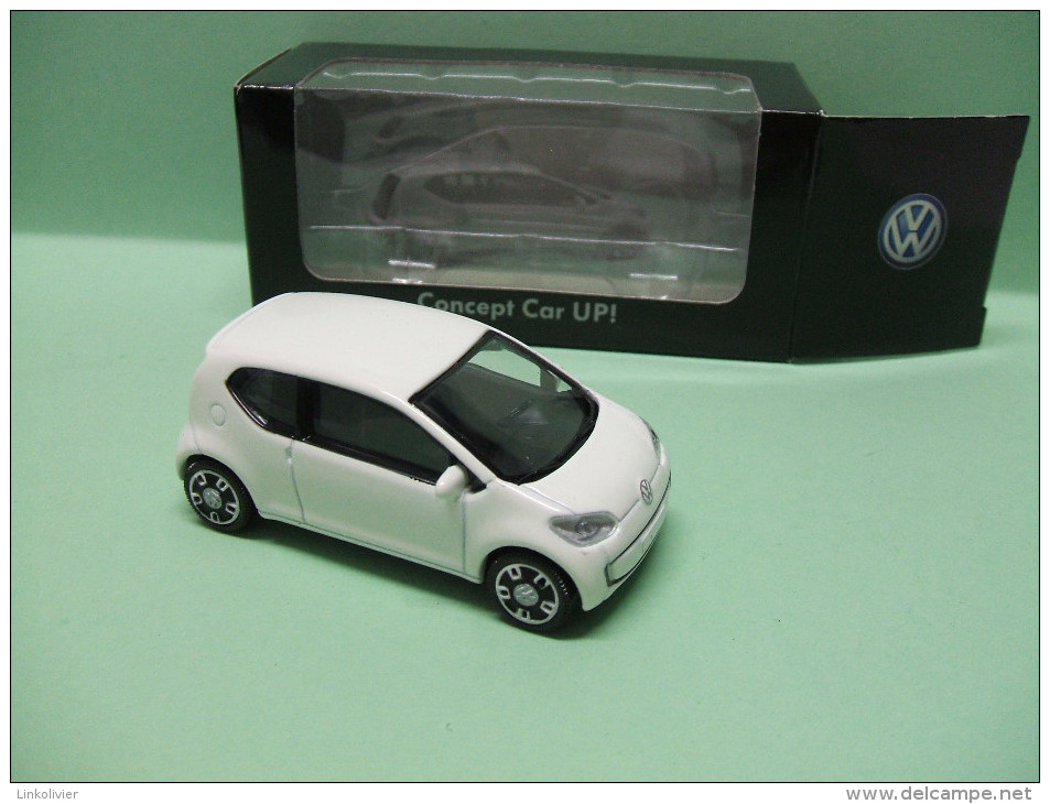 VW Volkswagen CONCEPT CAR UP! Blanc NOREV 1/64 3 Inch - Neuf En Boîte - Norev