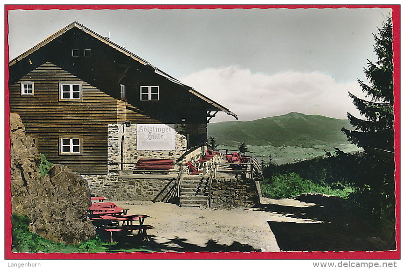 Foto-AK ´Bad Kötzting' (LK Cham) Berghütte ~ 1964 - Cham