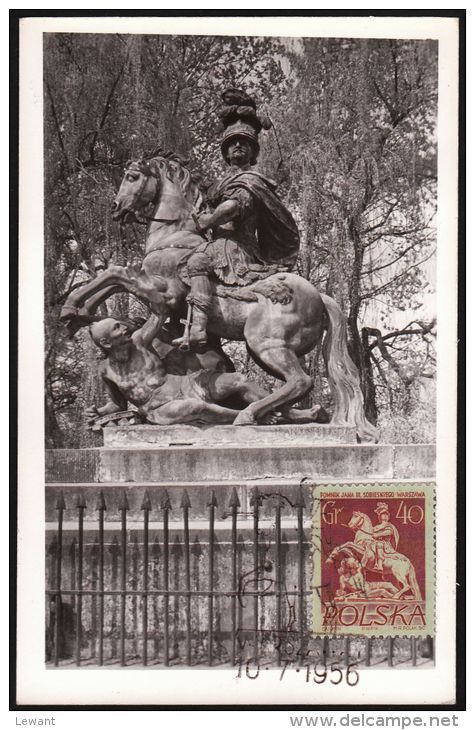 04 Maximum Card - Warsaw Monumentts, King John III Sobieski On The Horse - Tarjetas Máxima