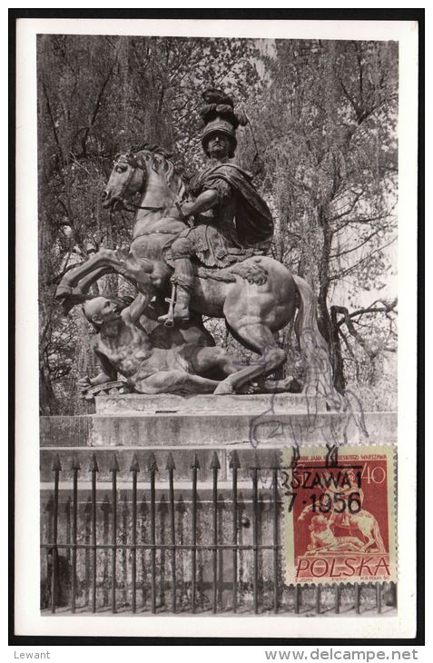 05 Maximum Card - Warsaw Monumentts, King John III Sobieski On The Horse - Tarjetas Máxima