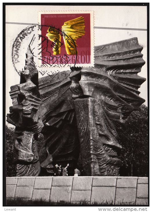 11 Maximum Card - Monument Silesian Uprisings - Cartes Maximum