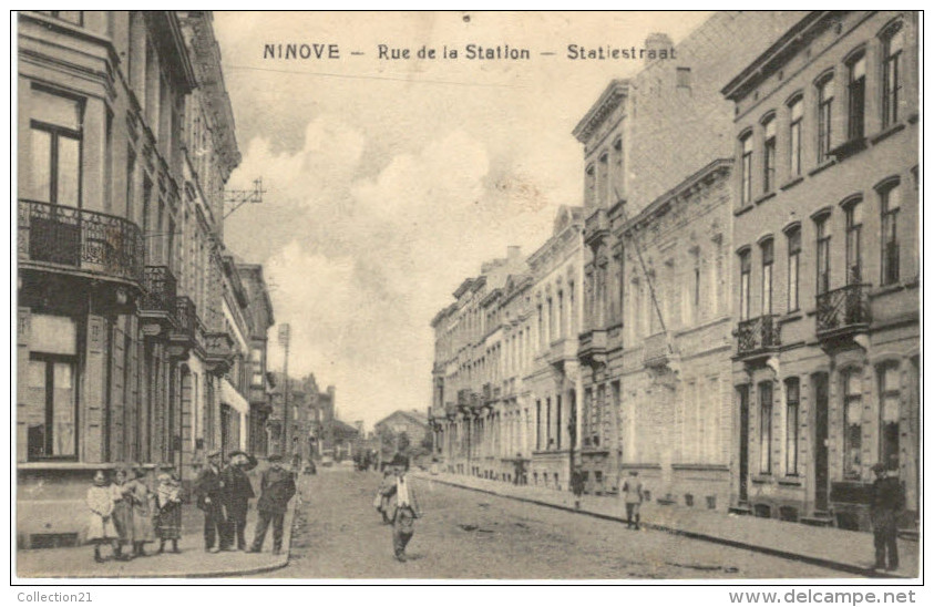 NINOVE .... RUE DE LA STATION - Ninove