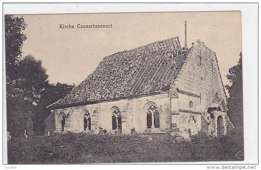 France - Kirche Cannectancourt - Lassigny