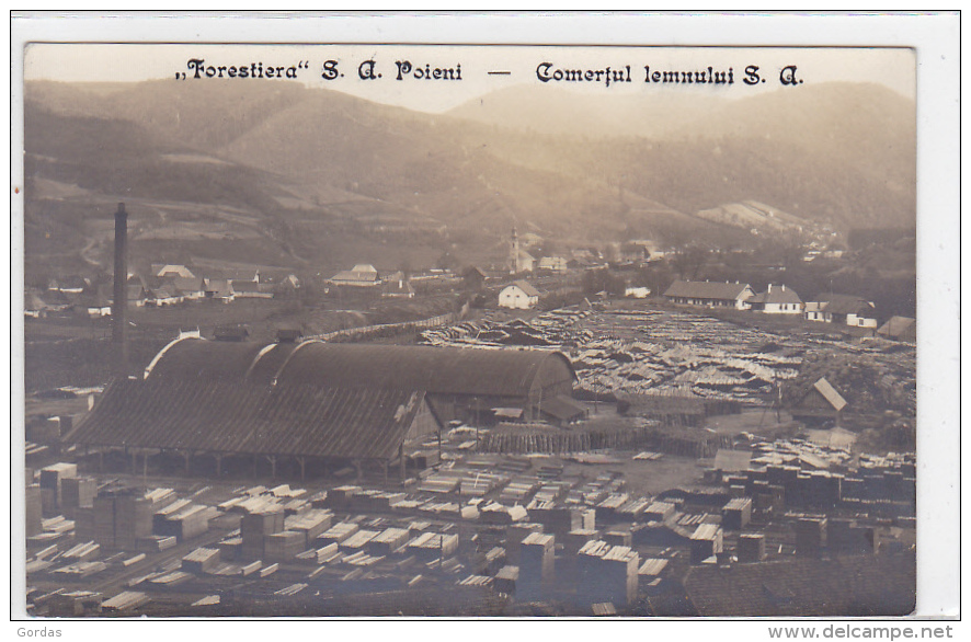 Romania - Poieni - Solca - Jud. Suceava - Wood Industry - Romania