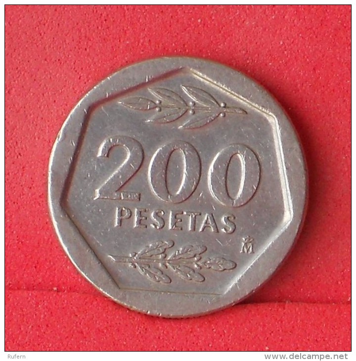 SPAIN  200  PESETA  1987   KM# 829  -    (Nº12499) - 200 Pesetas