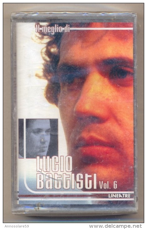 MUSICASSETTA SIGILLATA - IL MEGLIO DI LUCIO BATTISTI - VOLUME N.6 - LEGGI - Audiokassetten