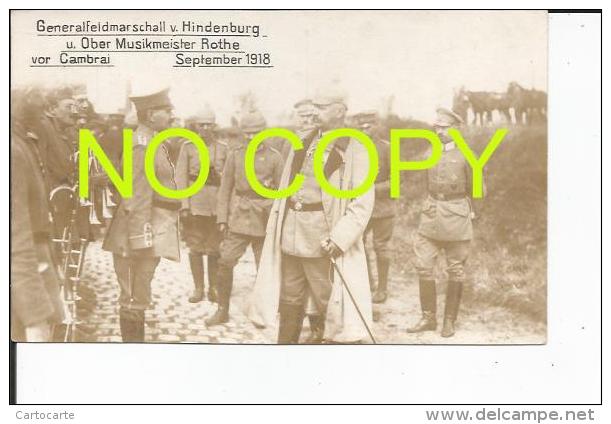 59 CAMBRAI HINDENBURG 1918 - Cambrai