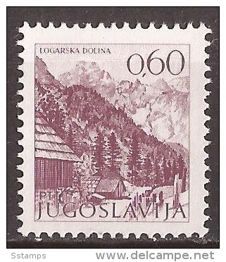 1972  1482 II XA  JUGOSLAVIJA JUGOSLAWIEN  SLOWENIEN  OFSET DRUCK  13 1-4 SEHENSWUERDIGKEITEN   NEVER HINGED - Unused Stamps