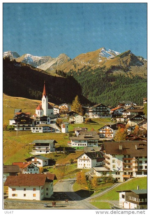 - BERWANG. TIROL.  Mit Lechtaler Alpen  - Stamp - Foto Kurt Gramer. - Scan Verso - - Berwang