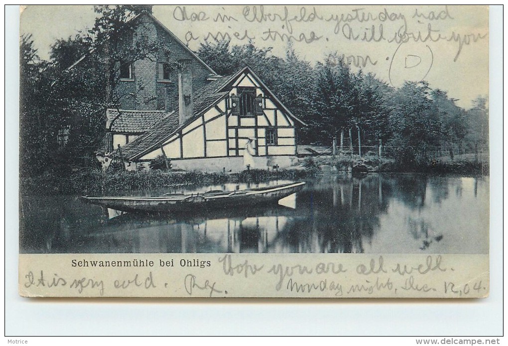 SCHWANENMÜHLE BEI OHLIGS. - Solingen