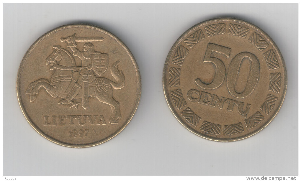 Lithuania 50 Centu  1997 - Lituanie