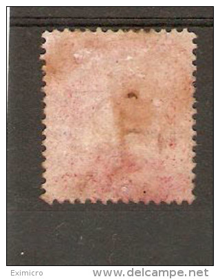 TRINIDAD 1859 (1d) Rose-red SG 38 Pin-perf 13½ - 14 MOUNTED MINT Cat £250 - Trinidad & Tobago (...-1961)