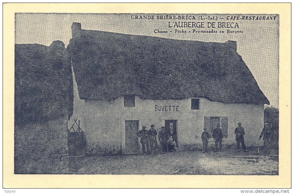 SAINT-LYPHARD - Carte De Visite/Carte Postale - Grande Brière-Bréca - AUBERGE DE BRECA  - Café-Restaurant-Auberge - Saint-Lyphard