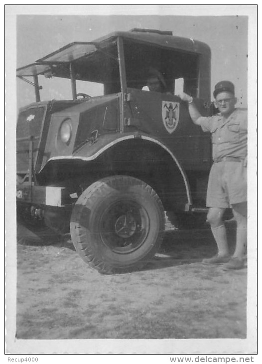 MILITARIA  Légion  Légionnaire Camion 2 Photos   2 Scan - Documents