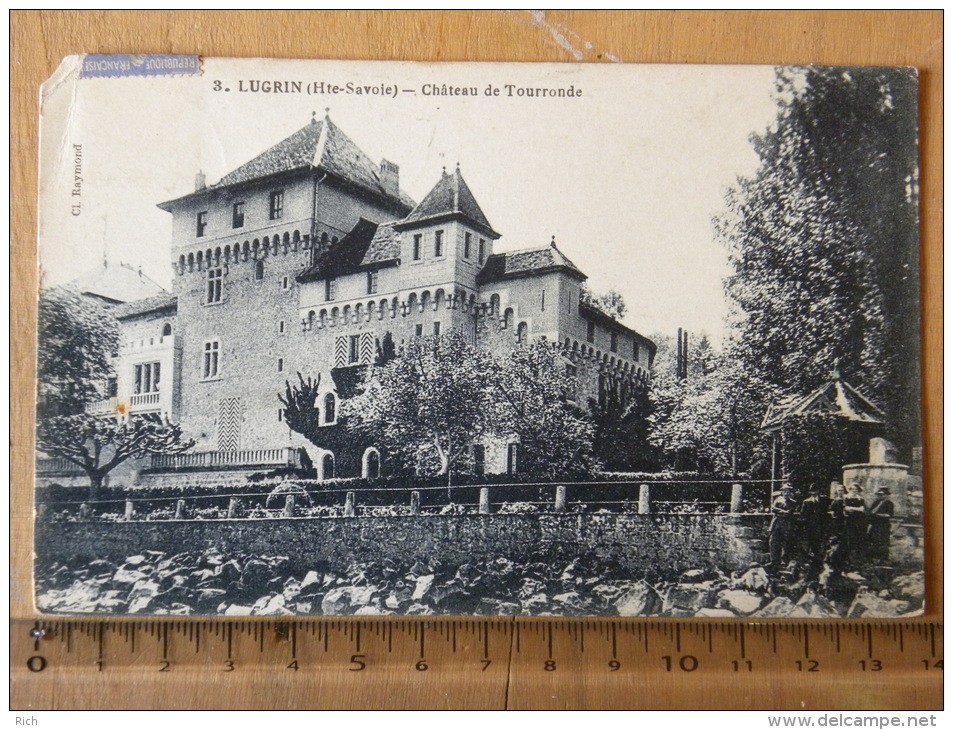 CPA (74) Haute Savoie - LUGRIN - Château De Tourronde - Lugrin