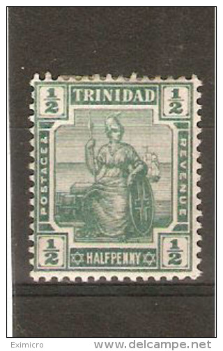 TRINIDAD 1909 ½d SG 146 LIGHTLY MOUNTED MINT Cat £10 - Trinidad Y Tobago