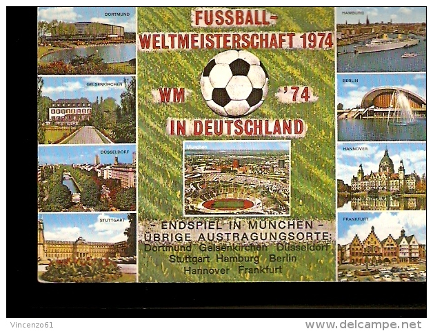 GERMANY 74 CARTOLINA SUL RETRO FOGLIETTO CON ANNULLO SPECIALE - 1974 – West Germany