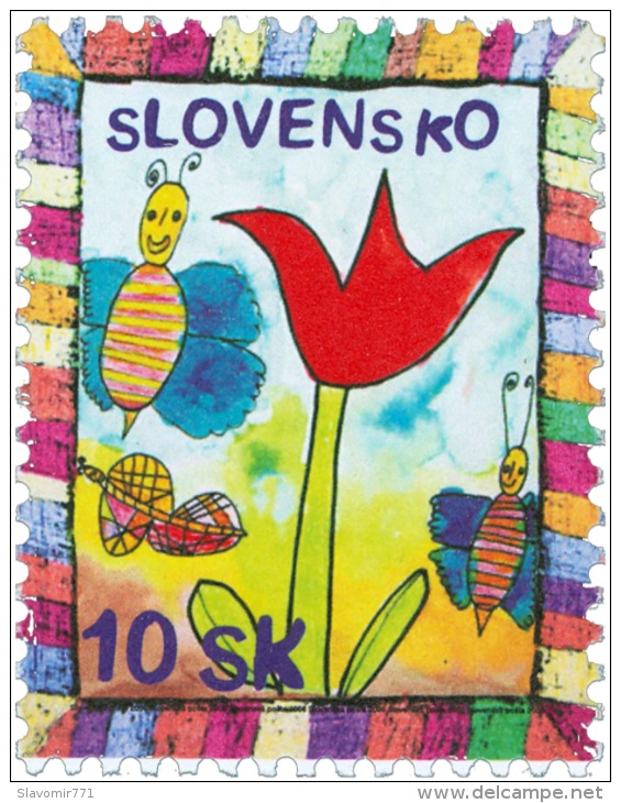 Slovakia 2006 ** Children's Stamp  ** Michel SK 537  ** MNH Slowakei - Neufs