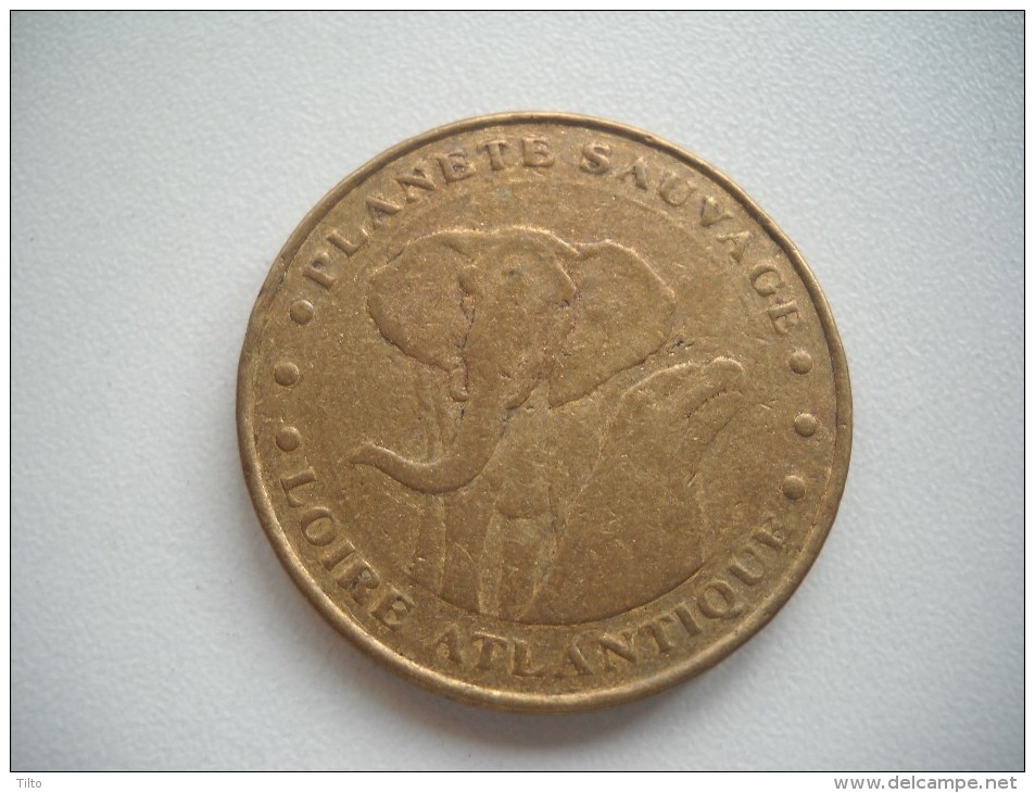 Monnaie De Paris Planète Sauvage N°1 L'éléphant Et L'Otarie        Année 2002 - 2002