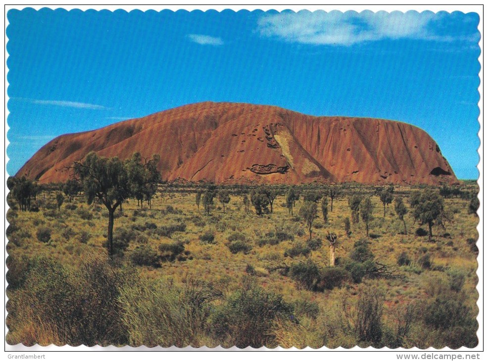 Ayers Rock Viewed From The South, Northern Territory - Barker Souvenirs BS 87 Unused - Uluru & The Olgas