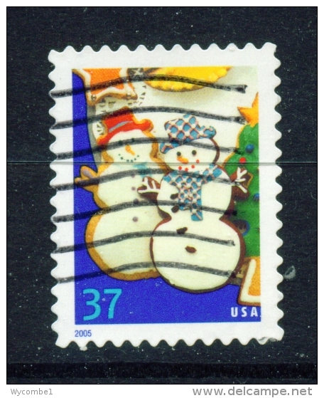 USA  -  2005  Christmas  37c  Used As Scan - Used Stamps