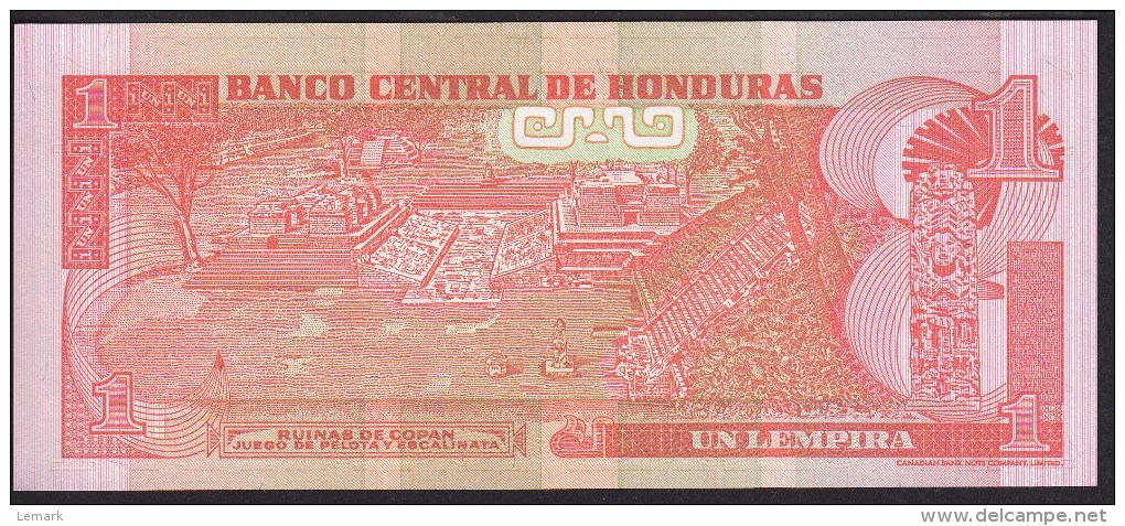 Honduras 1 Lempiras 2003 P84c UNC - Honduras