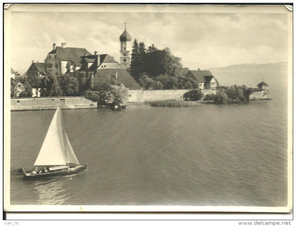 CP Allemagne WASSERBURG Voilier Sur Le  Lac De Constance - Wasserburg (Inn)