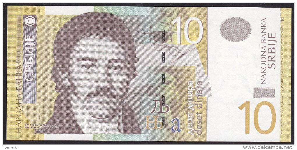 Serbia 10 Dinara 2006 P46 UNC - Serbia