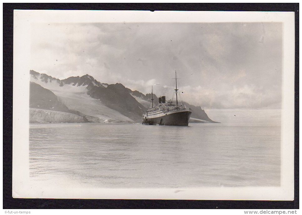 42 PHOTOS Originales D´une Croisère Sur Le Paquebot Le MONTE SARMENTIO En NORVEGE Dans Les Années 1935 - Autres & Non Classés