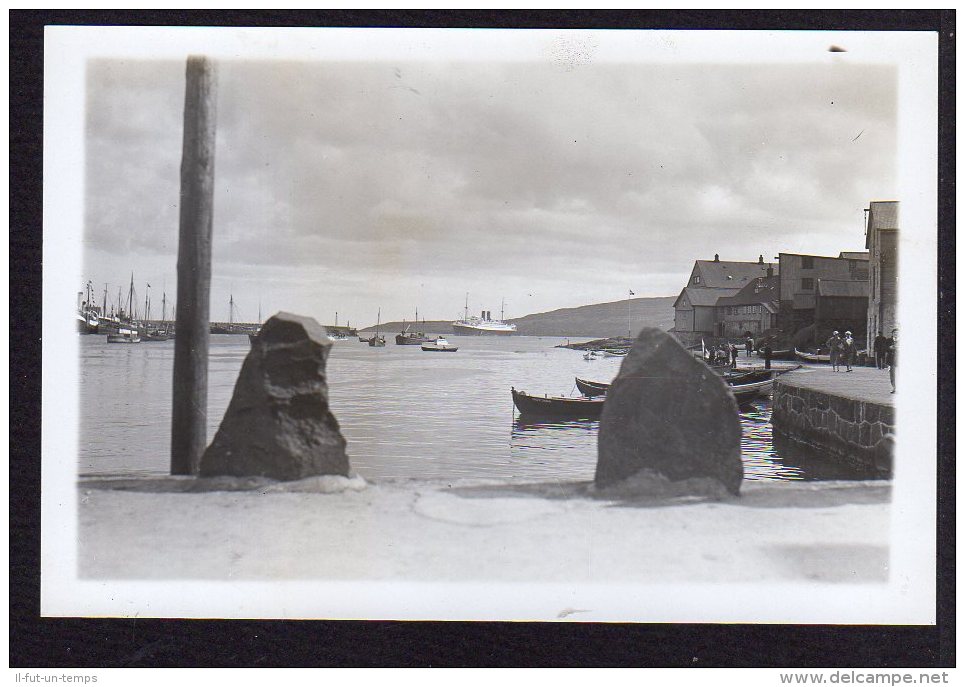 42 PHOTOS Originales d´une croisère sur le Paquebot le MONTE SARMENTIO en NORVEGE dans les années 1935