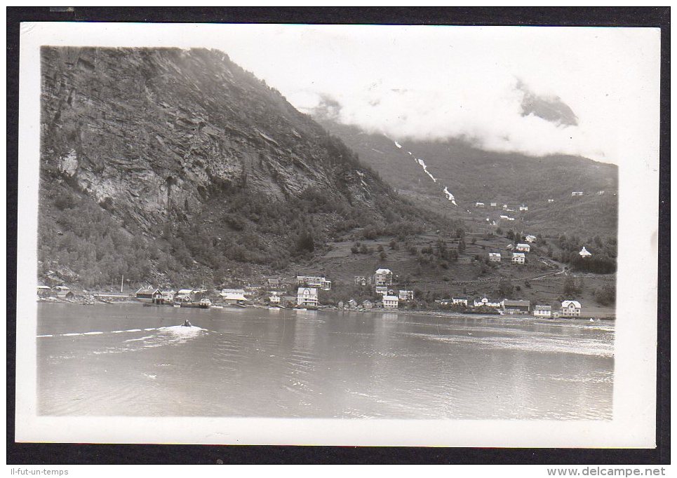 42 PHOTOS Originales d´une croisère sur le Paquebot le MONTE SARMENTIO en NORVEGE dans les années 1935