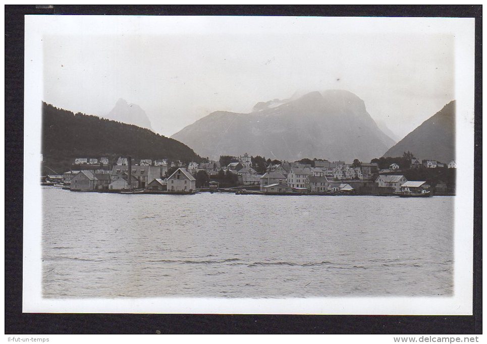 42 PHOTOS Originales d´une croisère sur le Paquebot le MONTE SARMENTIO en NORVEGE dans les années 1935