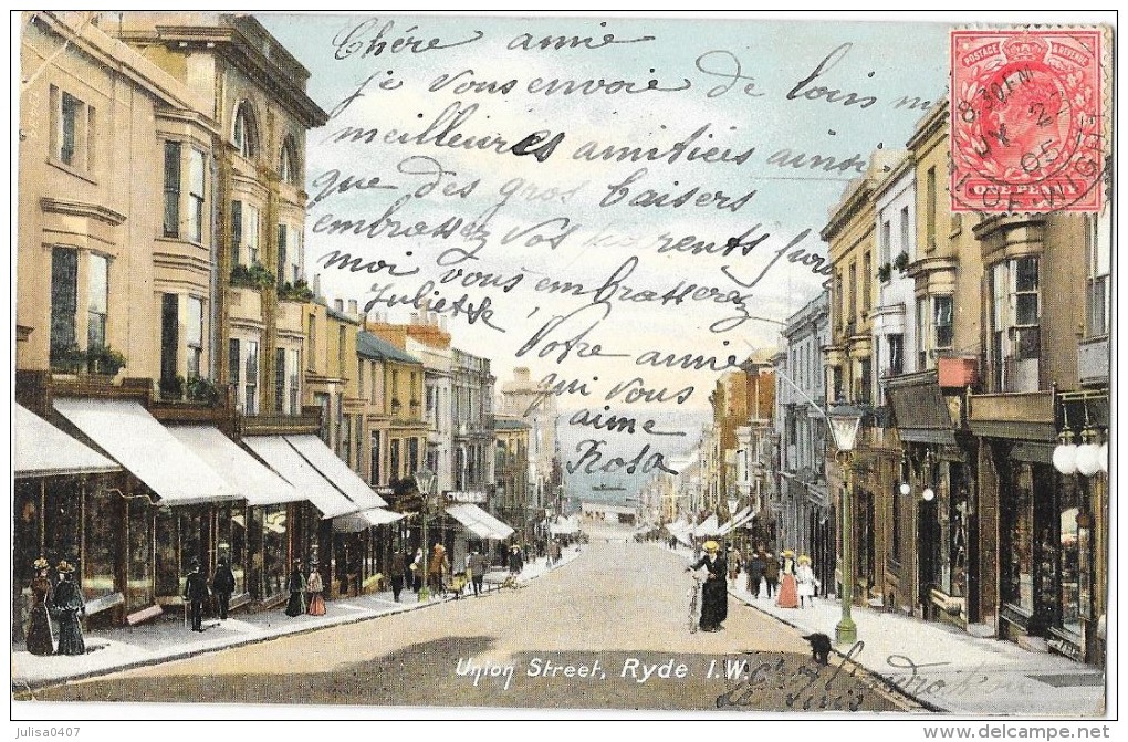 RYDE (Angleterre) Union Street Animation - Autres & Non Classés