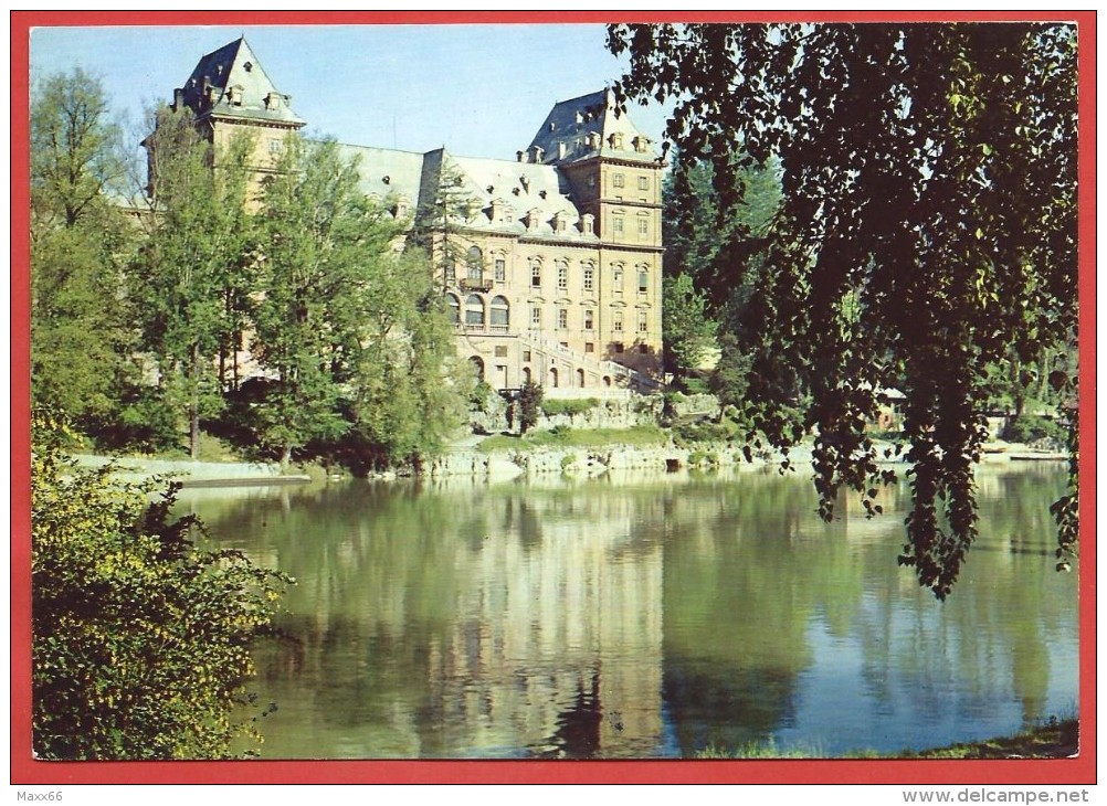 CARTOLINA VG ITALIA - TORINO - Il Po Al Valentino - Panorama - 10 X 15 - ANN. 1956 - Fiume Po