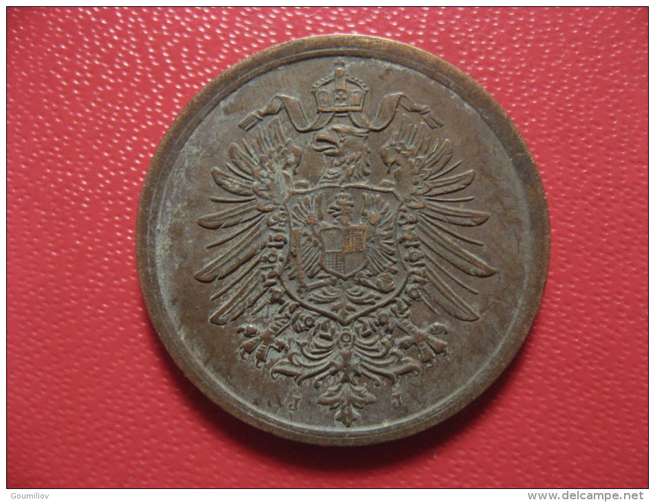 Allemagne - 2 Pfennig 1875 J 2383 - 2 Pfennig