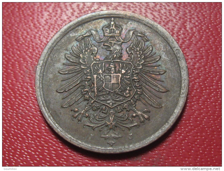 Allemagne - 2 Pfennig 1875 J 2383 - 2 Pfennig