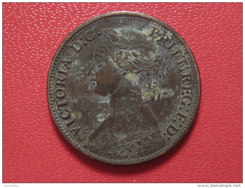 Royaume-Uni - UK - Farthing 1866 2475 - B. 1 Farthing